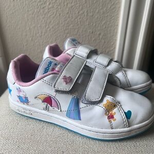 Reebok Kids Peppa Pig Velcro Shoes Size 12